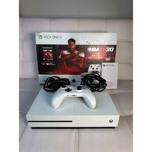 Microsoft Xbox One S Game Console 4K HDR 1 TB HDD NO GAME